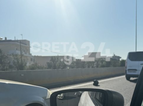 Hράκλειο: Στο νοσοκομείο 22χρονος μοτοσικλετιστής μετά από τροχαίο στον ΒΟΑΚ