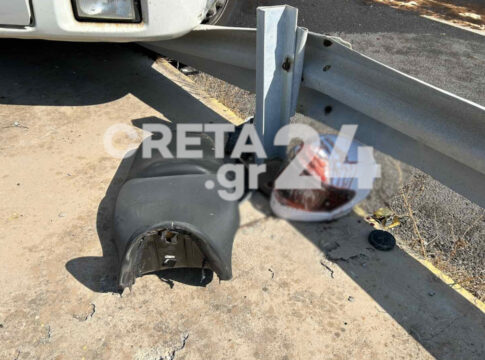 Ηράκλειο: Νέα τραγωδία στην άσφαλτο – Νεκρός δικυκλιστής σε τροχαίο δυστύχημα στον ΒΟΑΚ (εικόνες)