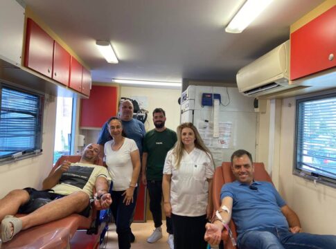 Λασίθι: Έδωσαν αίμα οι αστυνομικοί