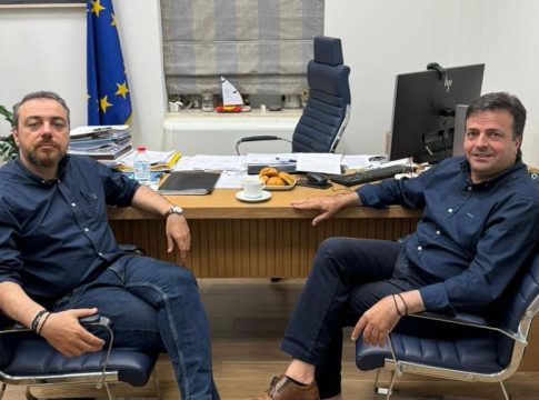 Με το Νίκο Συριγωνάκη συναντήθηκε ο Φραγκίσκος Παρασύρης