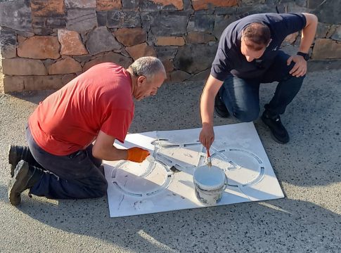 Νέα διαγράμμιση και σήμανση στον ποδηλατόδρομο της Παραλιακής