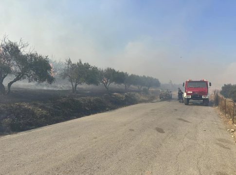 Νέα φωτιά στο Ηράκλειο: Ήχησε ξανά το 112 – Εκκενώνονται τέσσερα χωριά