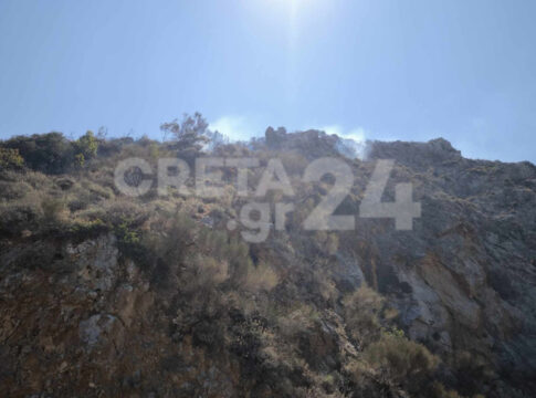 Nέα πυρκαγιά στην Κρήτη – Ήχησε ξανά το 112