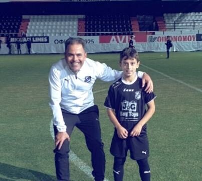 Ο 14χρονος Μιχαήλ – Άγγελος Παναγιωτάκης απο την ακαδημία ποδοσφαίρου του Ερασιτέχνη ΟΦΗ, επιλέχθηκε στην Κ15 της ΠΑΕ ΟΦΗ