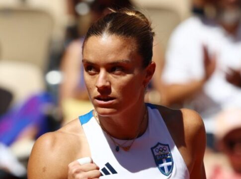 Ολυμπιακοί Αγώνες 2024: Η Σάκκαρη «διέλυσε» την Κόβινιτς και συνεχίζει με αισιοδοξία