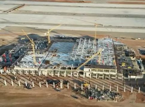 Πάνω από 35% η πρόοδος για το νέο αεροδρόμιο στο Καστέλι Ηρακλείου