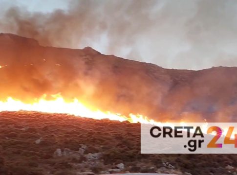 «Πορτοκαλί» συναγερμός στην Κρήτη – Επικίνδυνες συνθήκες για πυρκαγιά και την Πέμπτη