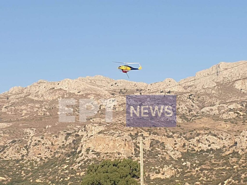 Λασίθι: Χωρίς ενεργό μέτωπο η πυρκαγιά ανάμεσα στην Επισκοπή Ιεράπετρας και το Κάτω Χωριό – Μήνυμα από το 112