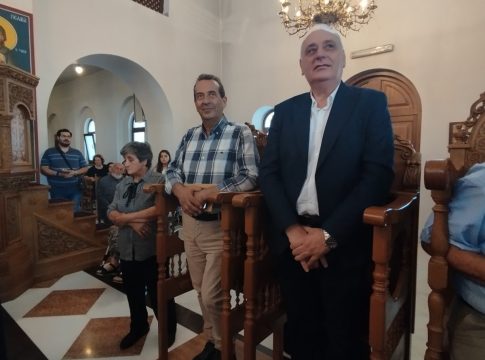 Στη Θεία Λειτουργία στη μνήμη του Αγίου Ανδρέα, Αρχιεπισκόπου Κρήτης του Ιεροσολυμίτου ο Δήμαρχος Βιάννου