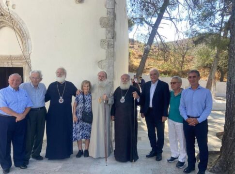 Στην εκδήλωση τιμής και μνήμης για τον Μακαριστό Επίσκοπο Αρκαδίας κυρό Νικόδημο ο Δήμαρχος Βιάννου