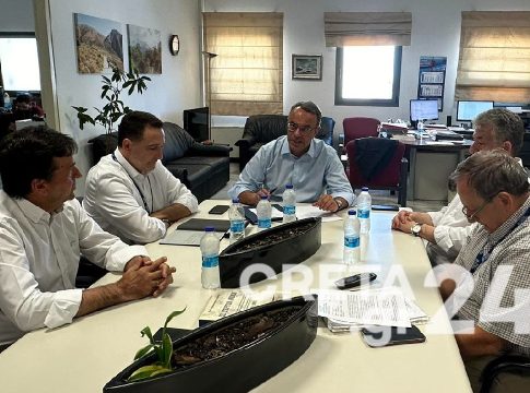 Στο Ηράκλειο ο Χρήστος Σταϊκούρας: Στο επίκεντρο του Υπουργείου Υποδομών και Μεταφορών τα προβλήματα του αεροδρομίου