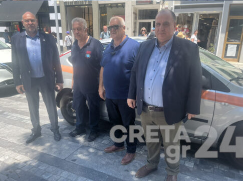 Στο Ηράκλειο ο πρόεδρος του ΕΚΑΒ