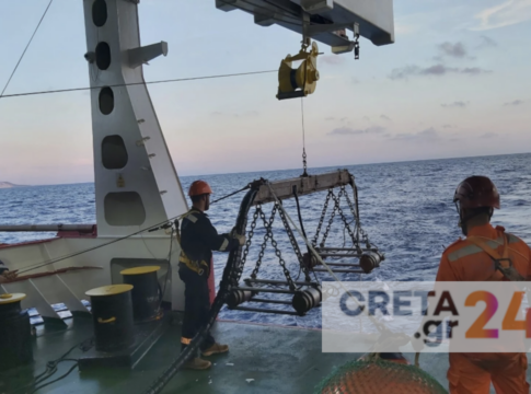 Στο μικροσκόπιο διεθνούς έρευνας οι θαλάσσιοι γεωκίνδυνοι στη Δυτική Κρήτη