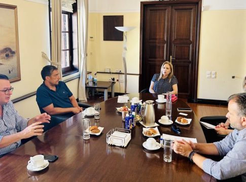 Συνάντηση στην Αποκεντρωμένη Διοίκησης Κρήτης με το Διοικητικό Συμβούλιο του Δικτύου Οινοποιών Κρήτης