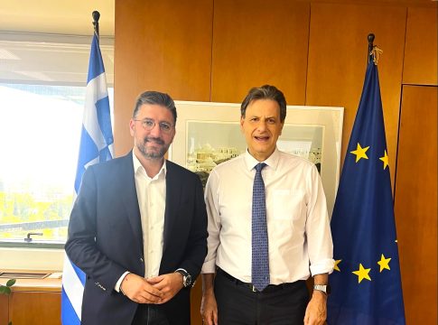 Συνάντηση του Δημάρχου Μαλεβιζίου με τον υπουργό Περιβάλλοντος και Ενέργειας