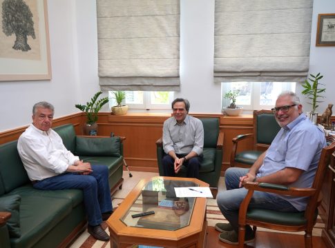 Συνάντηση του Περιφερειάρχη Κρήτης με τον Πρύτανη του Πολυτεχνείου Κρήτης