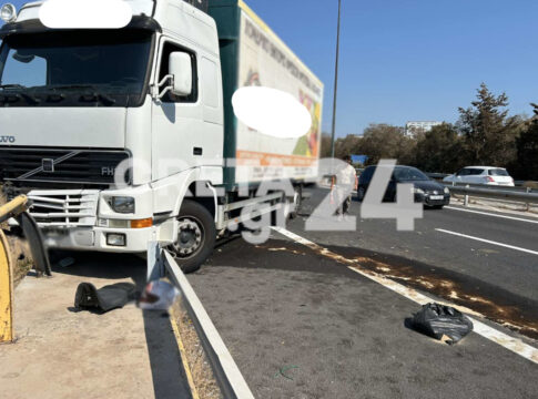 Θανατηφόρα παράσυρση μοτοσικλετιστή στον ΒΟΑΚ: Eλευθεροι οι οδηγοί του φορτηγού και του αγροτικού