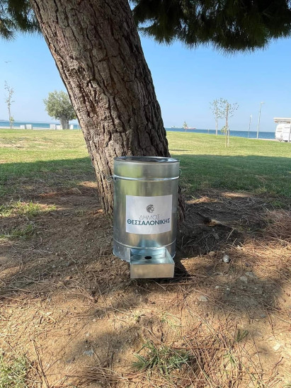 Θεσσαλονίκη: Ποτίστρες για τα αδέσποτα και δεσποζόμενα ζώα στη Νέα Παραλία