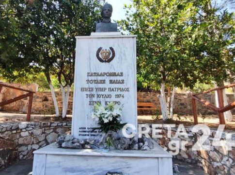 Τη μνήμη του Νικόλαου Καβροχωριανού και του Ηλία Τούλη τίμησε ο Δήμος Μαλεβιζίου σε Μονή και Μάραθος