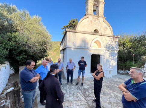 Επίσκεψη Σέβης Βολουδάκη στα Τοπόλια