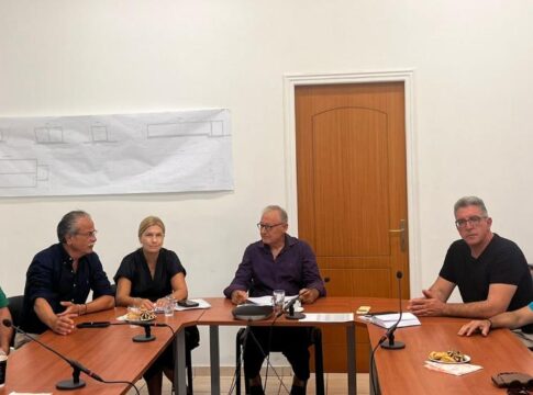 Επίσκεψη Σέβης Βολουδάκη στη ΔΕΥΑΒΑ