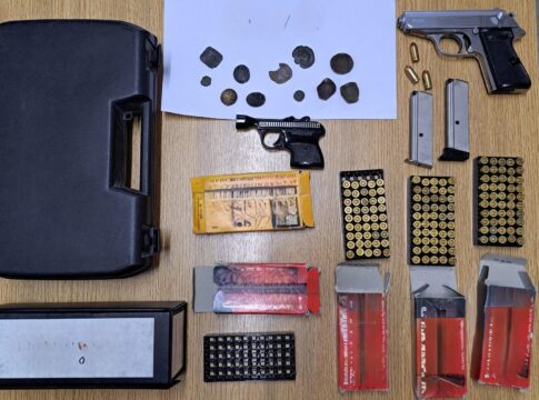 Ηράκλειο: Είχε στην κατοχή του όπλα και αρχαία νομίσματα