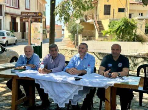 Μ. Χνάρης: «Να ληφθούν άμεσα μέτρα για την αποκατάσταση των πυρόπληκτων περιοχών του Δήμου Αμαρίου»