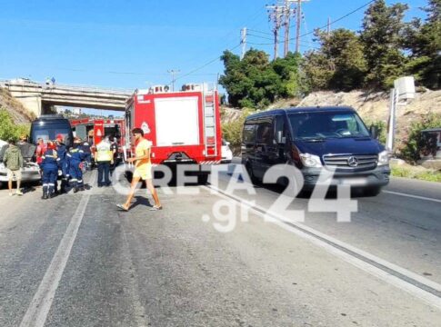 Νέο θανατηφόρο τροχαίο στην Κρήτη – Δύο νεκροί και δύο σοβαρά τραυματίες