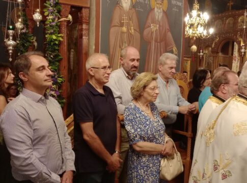 Ο Δήμαρχος Ηρακλείου στον εορτασμό του Αγίου Μύρωνος Επισκόπου Κρήτης