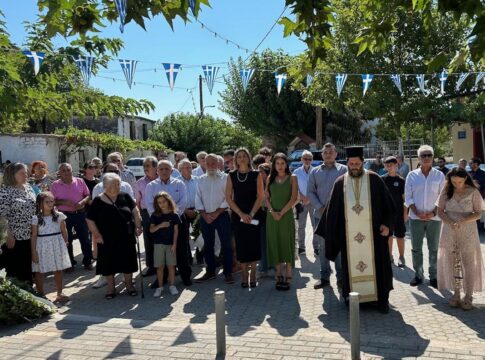 Ο Δήμος Μαλεβιζίου και η Τοπική Κοινότητα Καμαριώτη τίμησαν τους νεκρούς της Γερμανικής κατοχής
