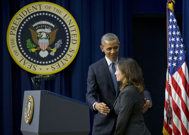 Μπαράκ Ομπάμα Κάμαλα Χάρις