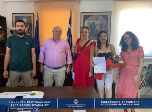 Oι ευχές Μπελαδάκη στους νεοδιόριστους εκπαιδευτικούς