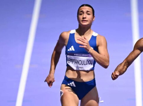 Ολυμπιακοί Αγώνες 2024: Η Πολυνίκη Εμμανουηλίδου το πάλεψε, αλλά έμεινε εκτός τελικών στα 100μ.