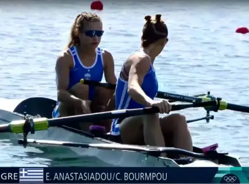 Ολυμπιακοί Αγώνες 2024: Στην έκτη θέση Μπούρμπου και Αναστασιάδου στη δίκωπο