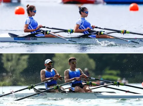 Ολυμπιακοί Αγώνες- Παρίσι 2024: Δύο μετάλλια μέσα σε 20 λεπτά για την ελληνική κωπηλασία – Xάλκινοι Παπακωνσταντίνου-Γκαϊδατζής και Κοντού-Φίτσιου