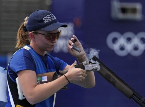 Ολυμπιακοί Αγώνες, σκοποβολή: Η Εμμανουέλα Κατζουράκη κατέλαβε την 5η θέση στον τελικό του σκιτ γυναικών