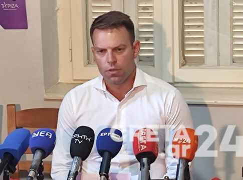 Στα Χανιά ο Στέφανος Κασσελάκης