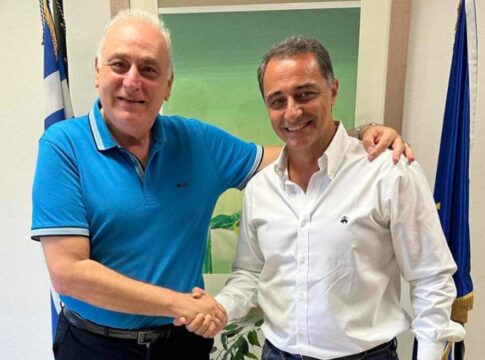 Συνάντηση Παύλου Μπαριτάκη – Μάξιμου Σενετάκη: Επί τάπητος όλα τα εκκρεμή ζητήματα του Δήμου Βιάννου