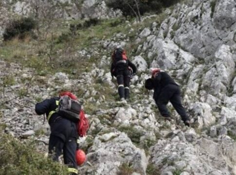 Τεράστια κινητοποίηση για τον εντοπισμό του 32χρονου πυροσβέστη στο φαράγγι του Κουρταλιώτη