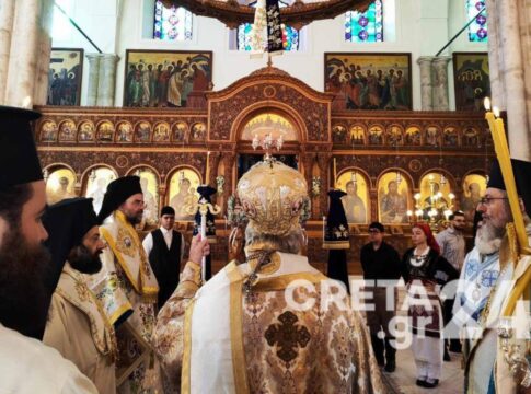 Το Ηράκλειο τιμά τον Άγιο Τίτο και τη μνήμη των σφαγιασθέντων της 25ης Αυγούστου