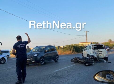 Τροχαίο ατύχημα στο ΒΟΑΚ -Ένας τραυματίας