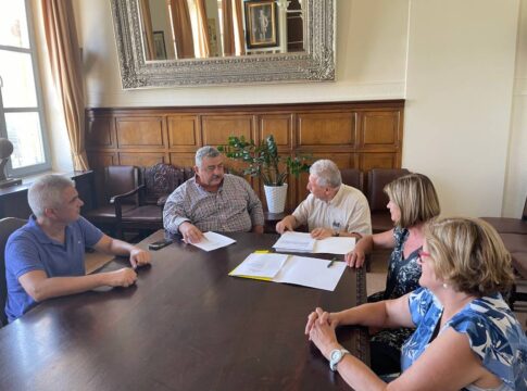 Υπεγράφη η σύμβαση για τα ρέματα σε Σταλό και Αγία Μαρίνα