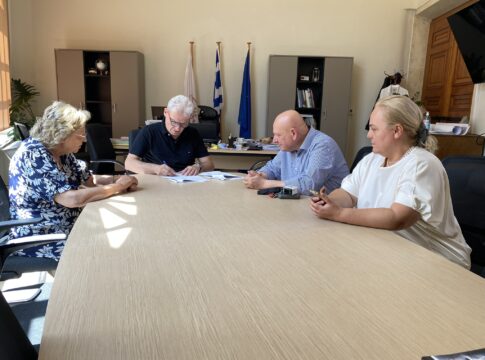 Υπεγράφη η σύμβαση με τον Ιατρό Εργασίας στο Δήμο Ηρακλείου