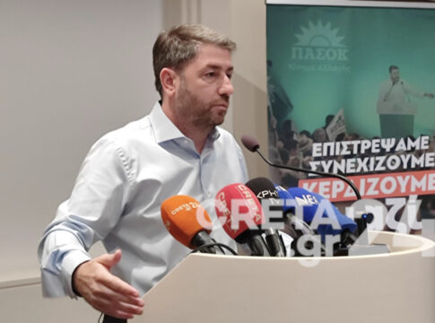 Ανδρουλάκης από Χανιά: «Αν καταφέραμε η μισή Κρήτη να γίνει πράσινη, θα καταφέρουμε και η μισή Ελλάδα να γίνει πράσινη»