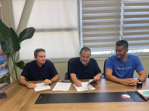 «Έπεσαν» οι υπογραφές για την κατασκευή της νέας Αποθήκης της ΔΕΥΑ Μινώα Πεδιάδας