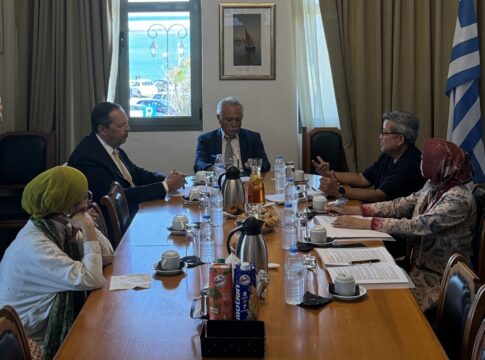 Επίσκεψη του Πρέσβη της Δημοκρατίας της Ινδονησίας στον Οργανισμό Λιμένος Ηρακλείου