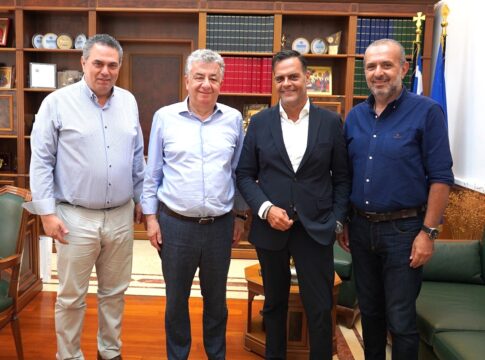 Επίσκεψη του Προέδρου της Ελληνικής Οδοντιατρικής Ομοσπονδίας στην Περιφέρεια Κρήτης