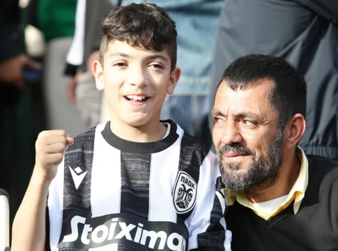 Γιάννης Παπαστεφανάκης – Συγκινεί ο μικρός φίλος του ΠΑΟΚ μετά την επέμβαση