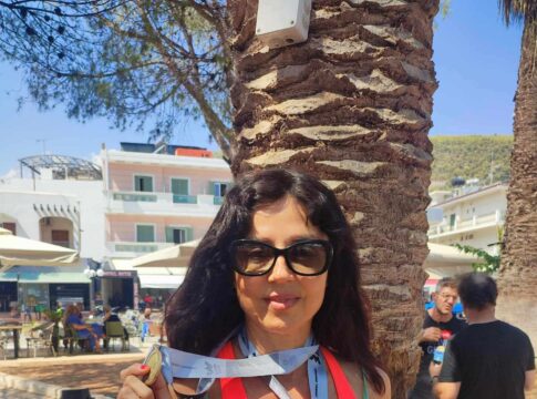 Η Ν. Γεωργαράκη στο Epidavros Action – Sprint Triathlon με τα χρώματα του “Ορίζοντα”