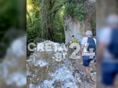 Κρήτη: Έκανε προπόνηση σε φαράγγι και εγκλωβίστηκε